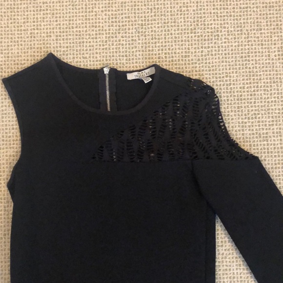 ZARA black one shoulder dress - Picture 4 of 5